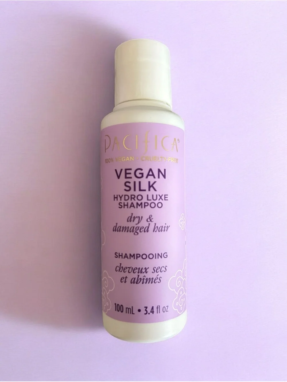 10X Pacifica Vegan Silk Hydro Luxe Shampoo - 100ml each